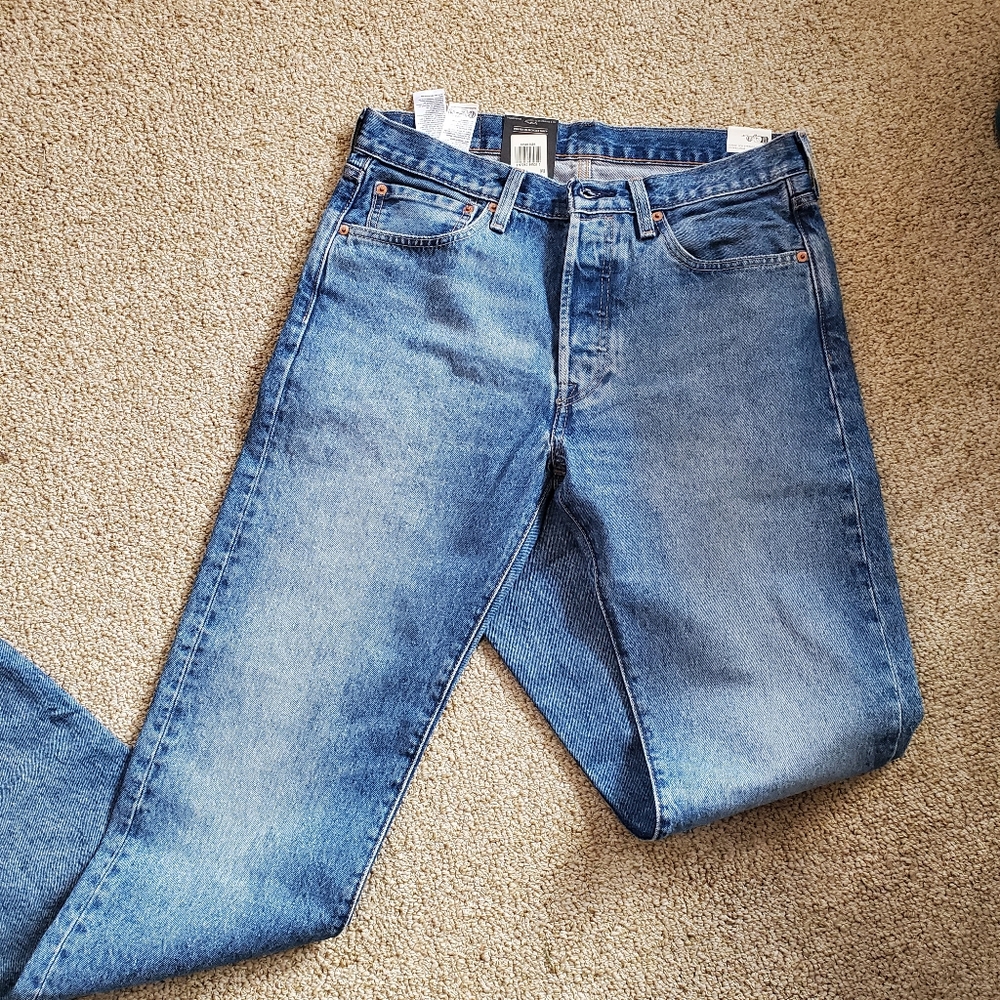 Mens 501 Original Levis 32x34 Button Fly